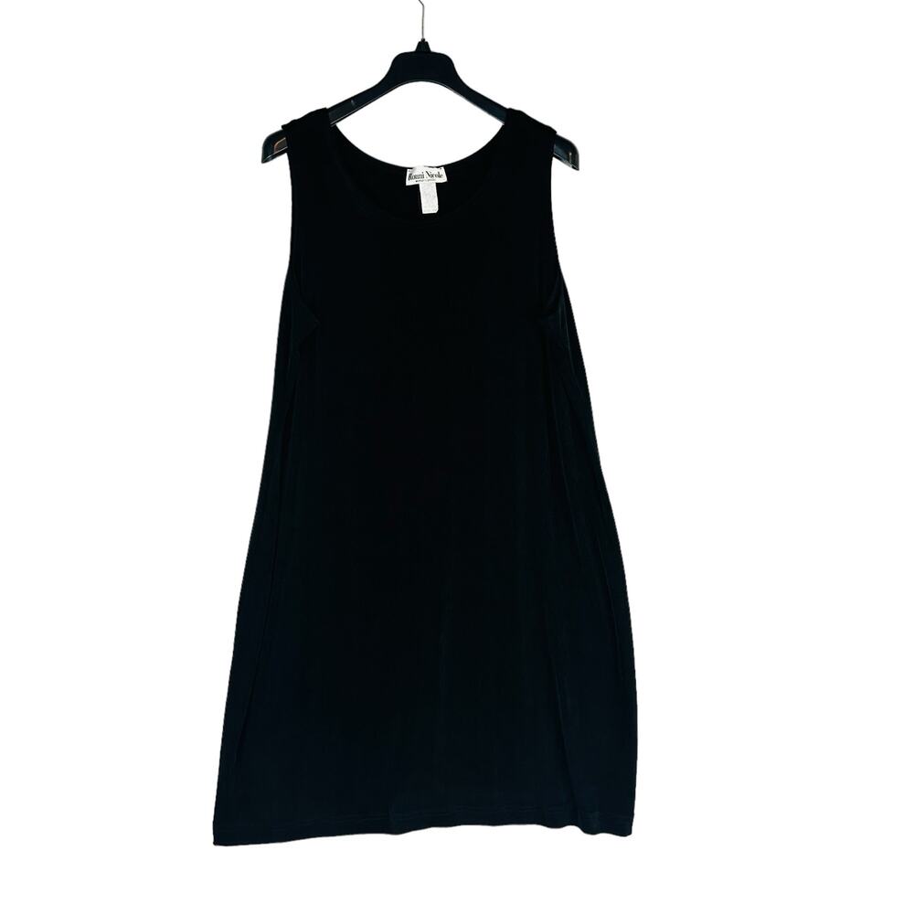 Ronnie Nicole Womans Sz 26WP Petite Dress‎ Black Stretch Slinky Stretch Travel